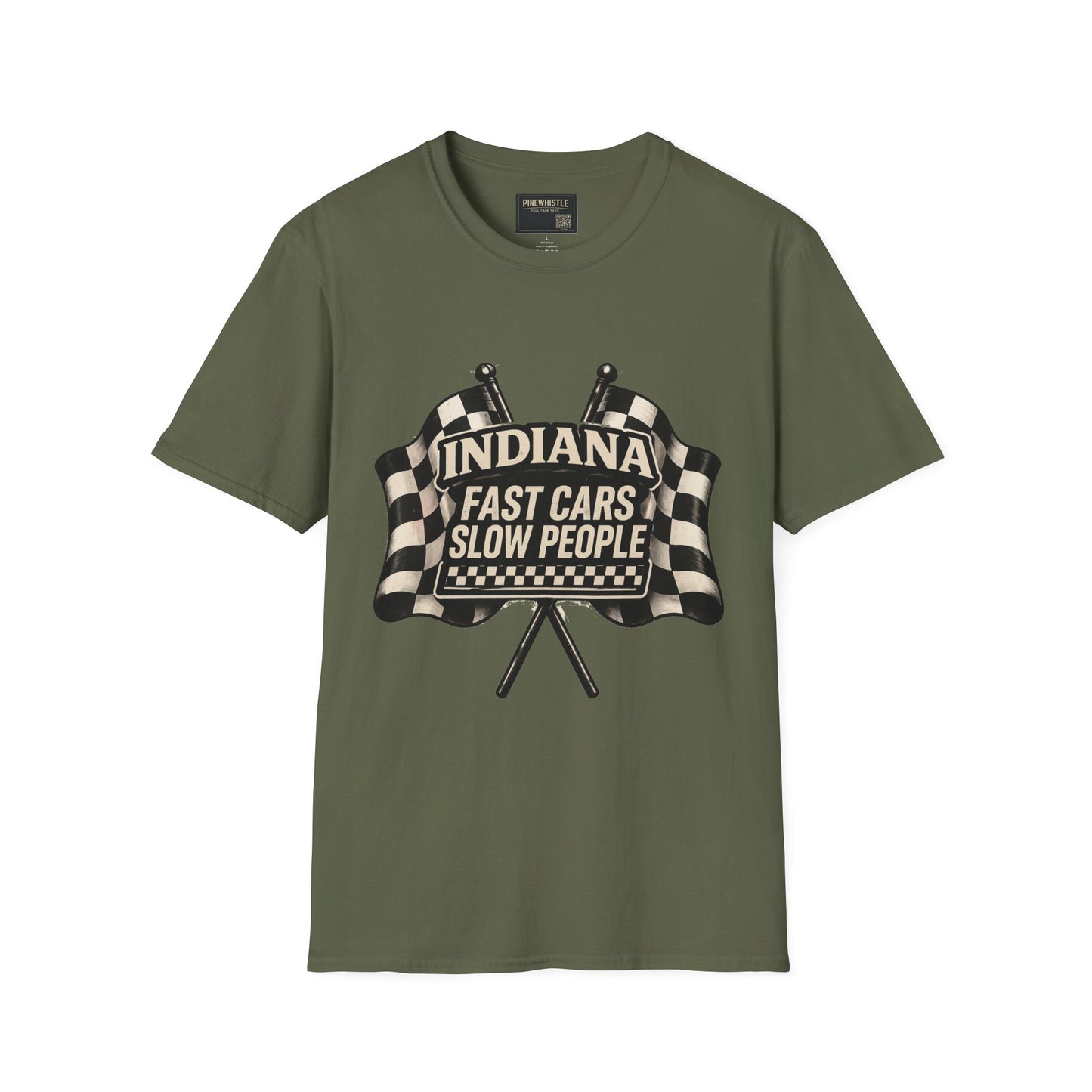 Indiana ‘Fast Cars Slow People’ Tee