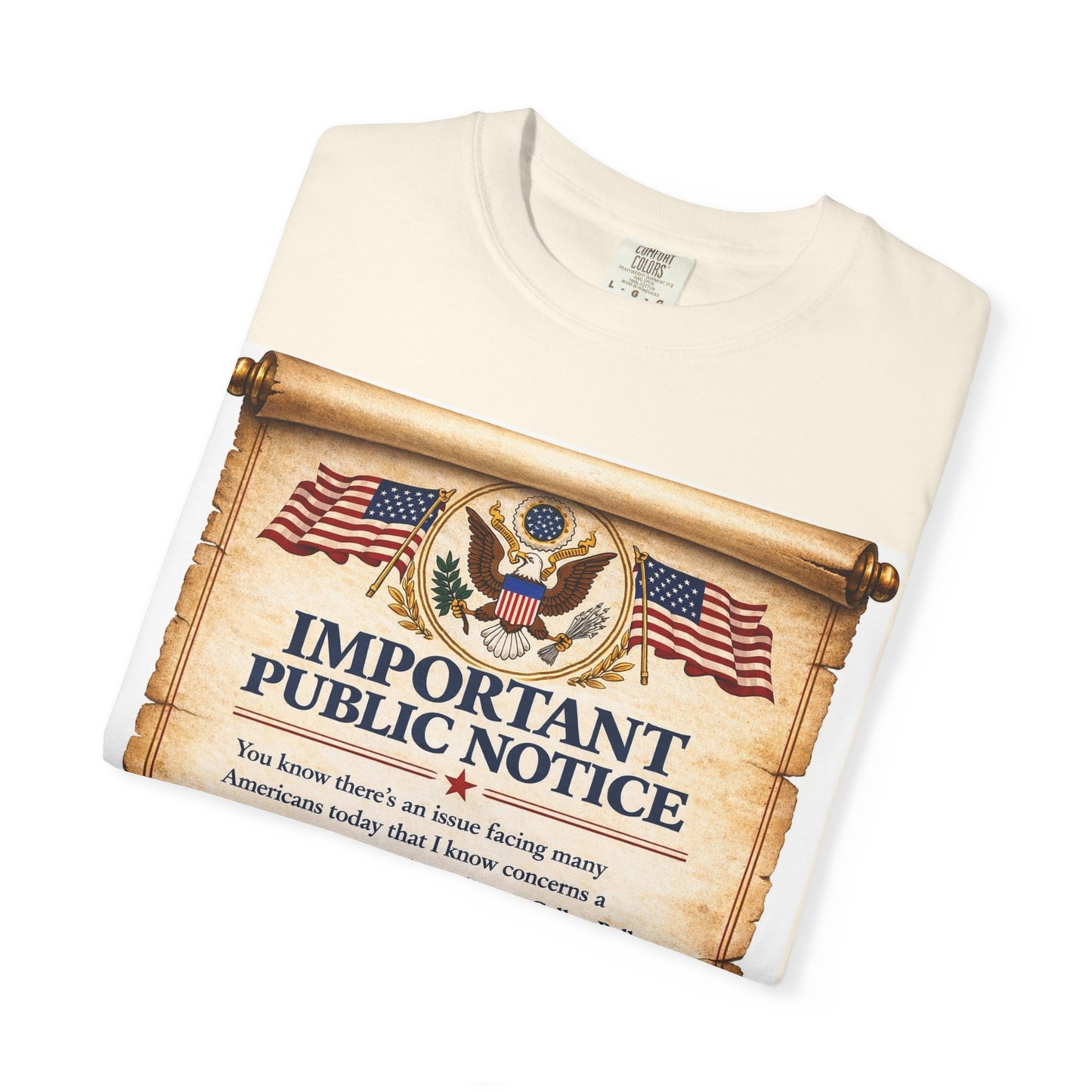 ‘Important Public Notice’ Tee