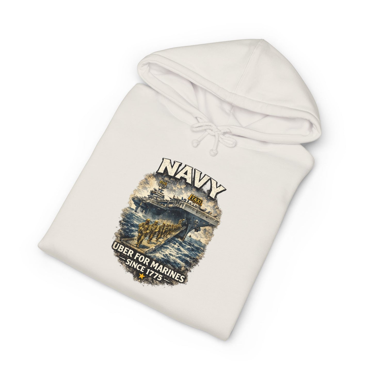 Retro Navy ‘Uber for Marines’ Hoodie