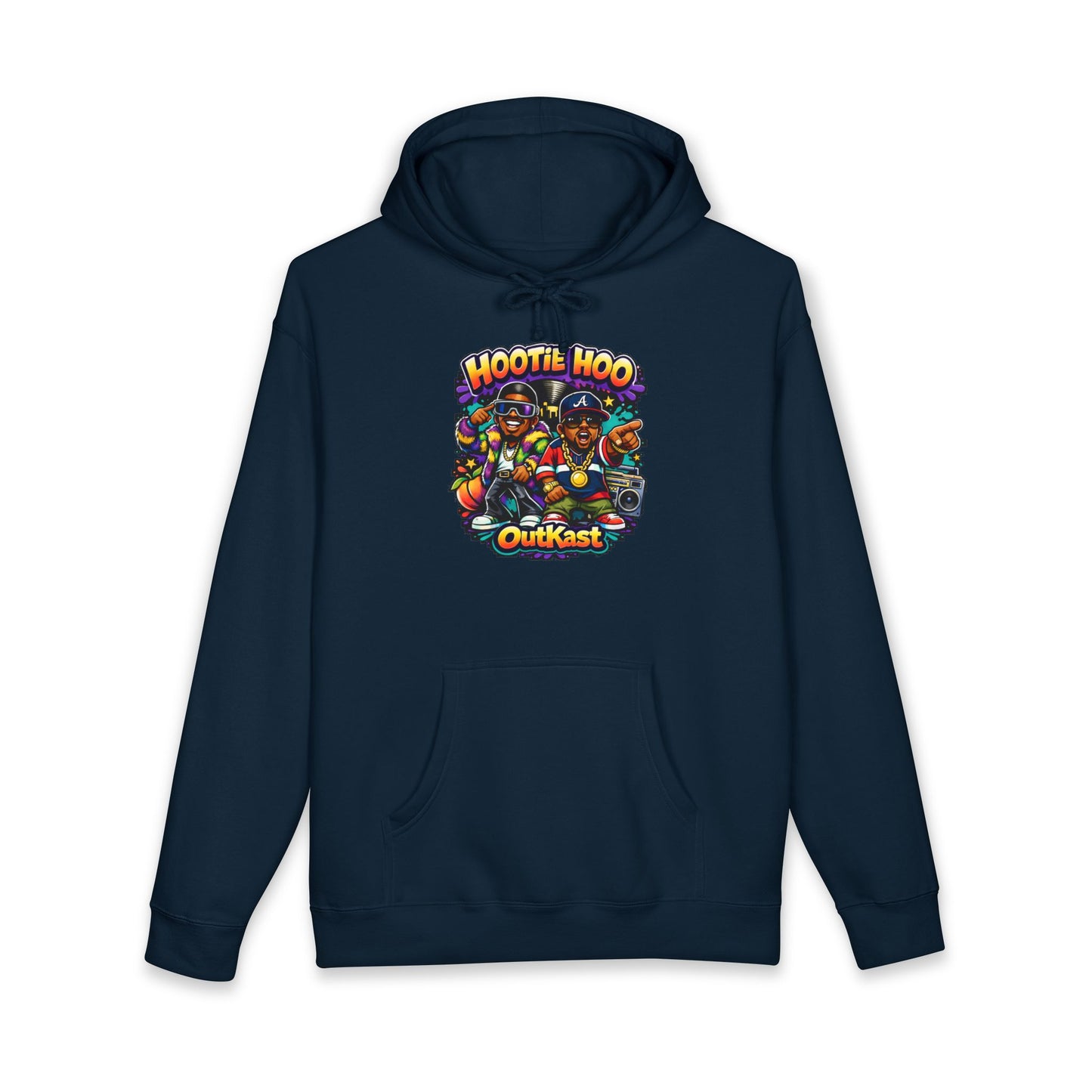 Retro ‘Hootie Hoo’ Graphic Hoodie