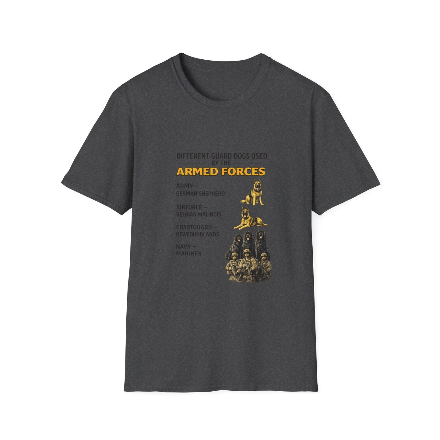 Military Working Dog Humor Tee