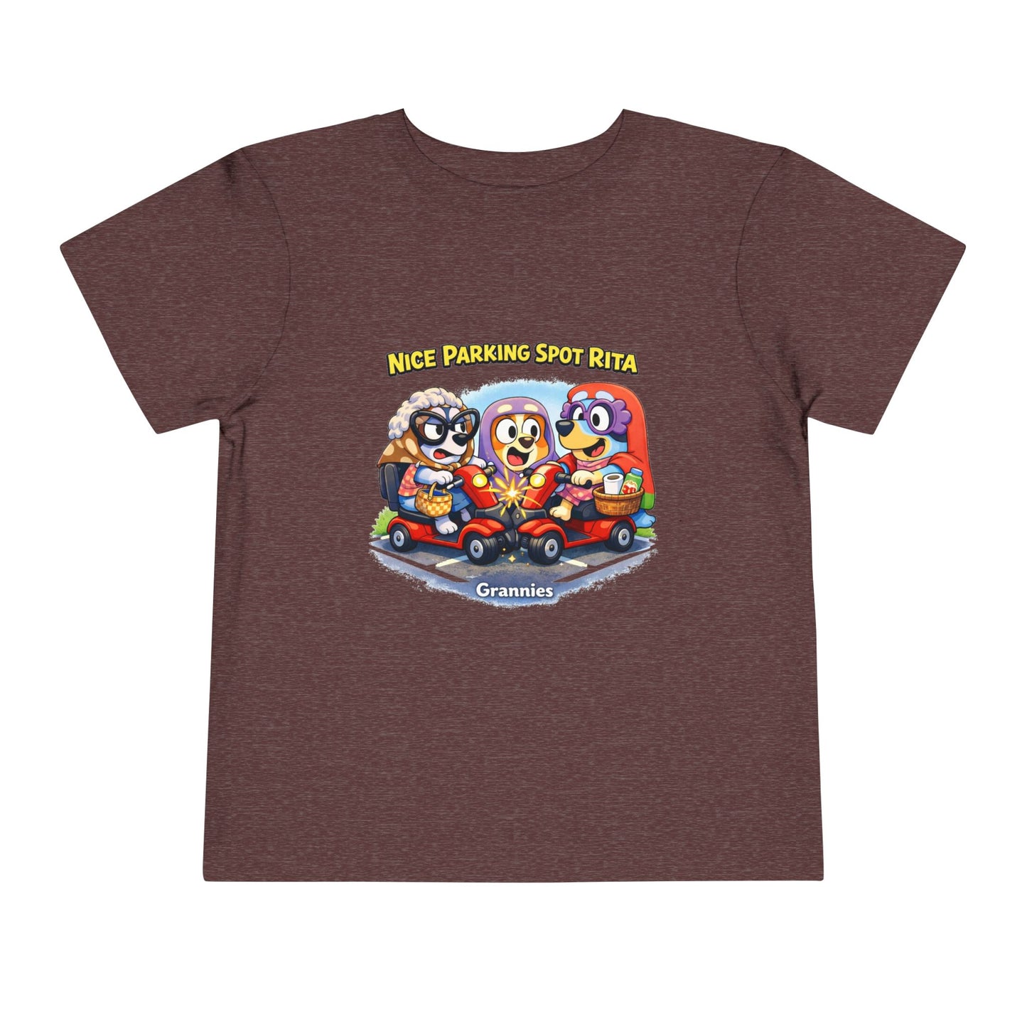 ‘Nice Parking Spot Rita' Toddler Tee