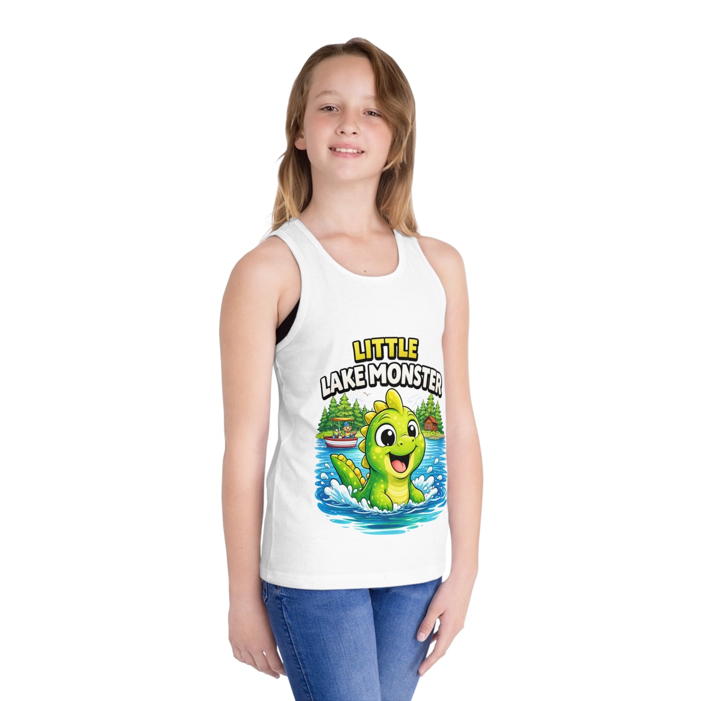 ‘Little Lake Monster’ Kid's Tank Top