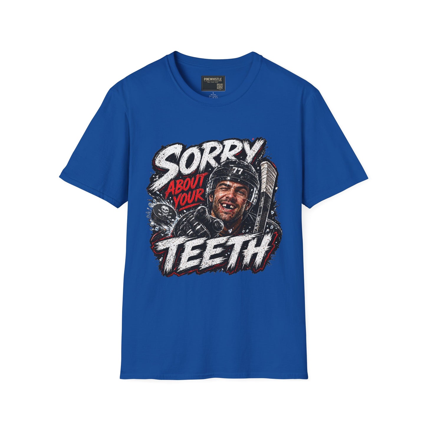 Hockey 'Sorry About Your Teeth' Tee
