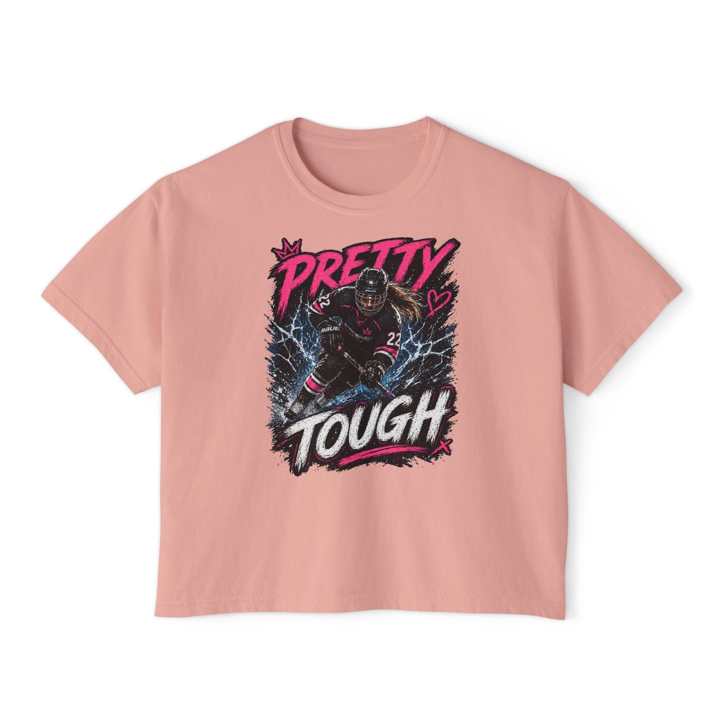 Women’s Hockey ‘Pretty Tough’ Boxy Tee