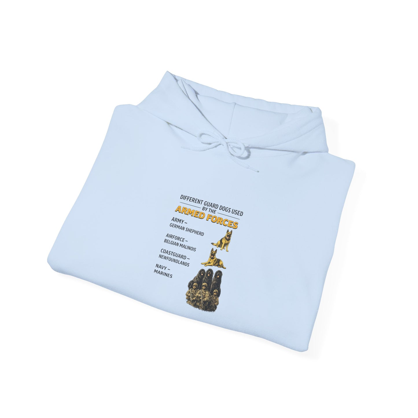 Military Working Dog Humor Hoodie