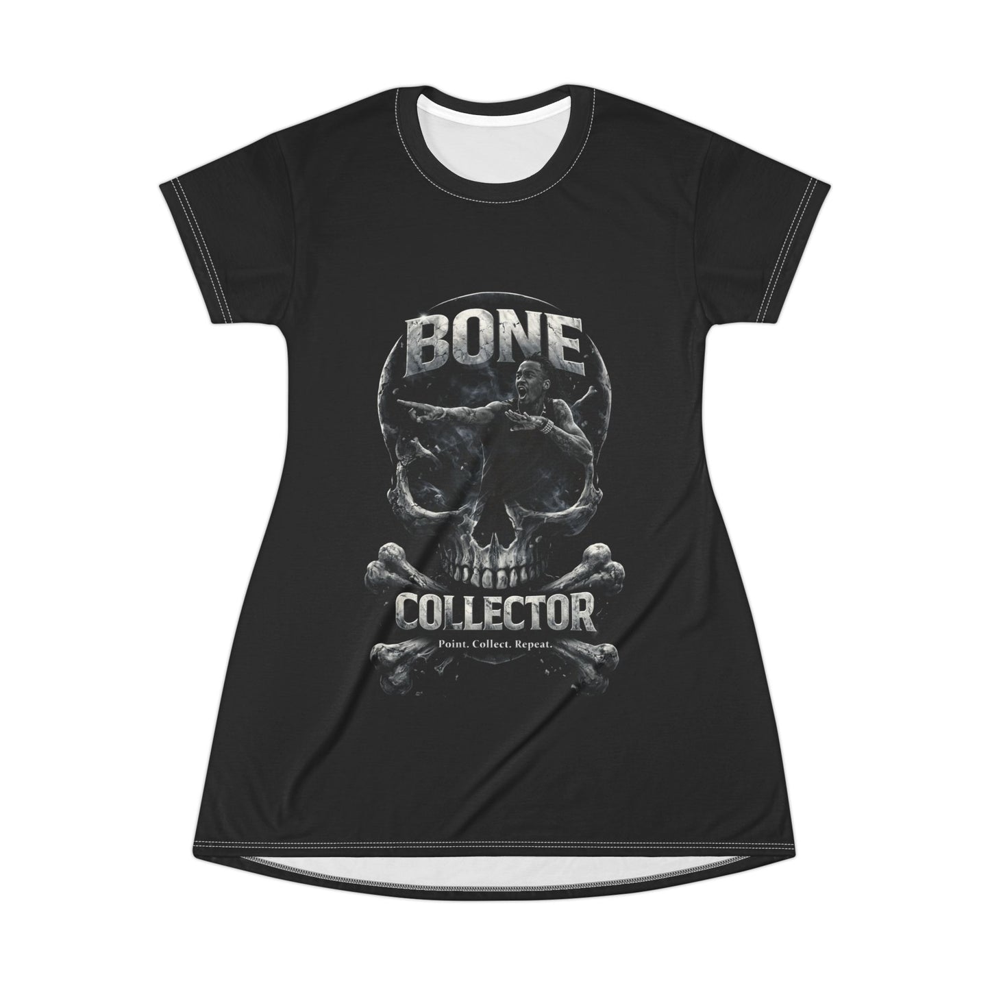 Bone Collector T-Shirt Dress