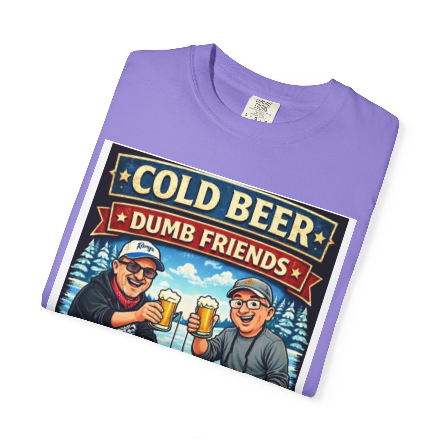 ‘Cold Beer, Dumb Friends’ Graphic Tee