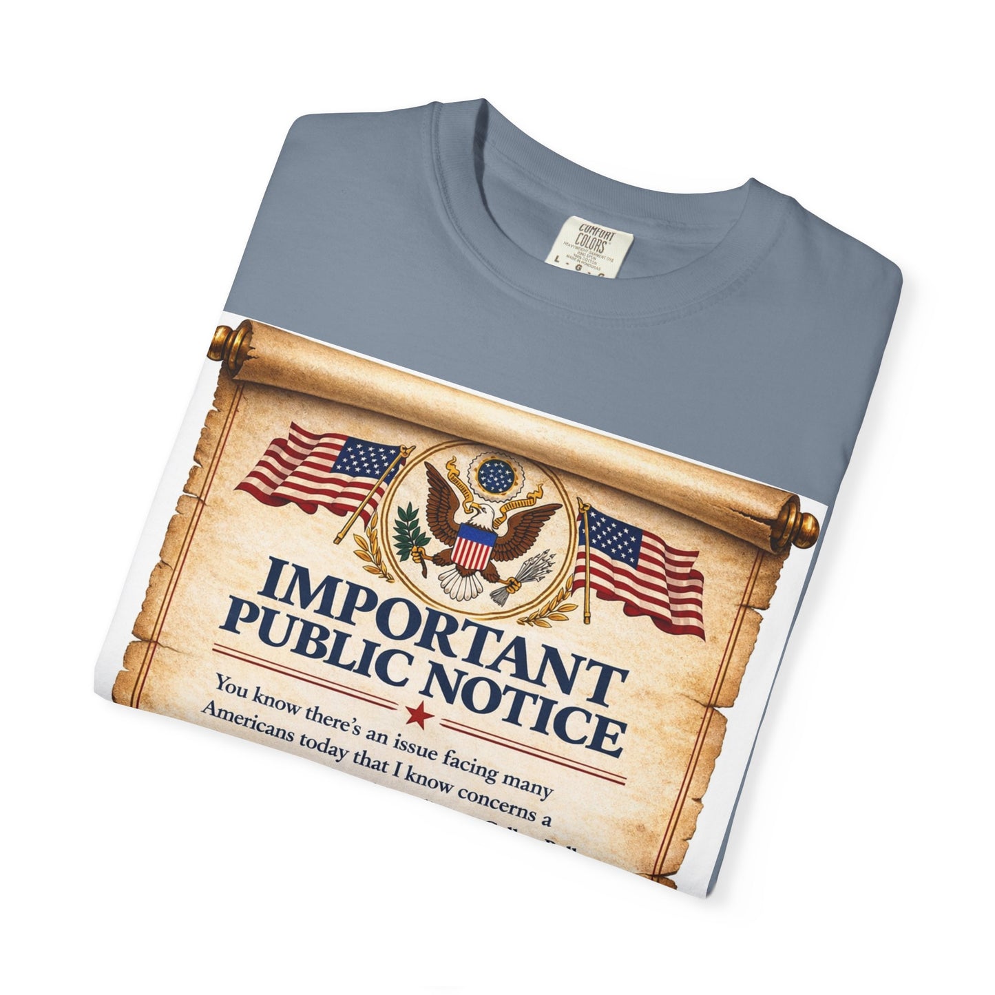 ‘Important Public Notice’ Tee