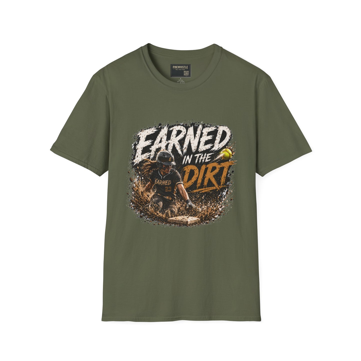 ‘Earned in the Dirt’ Softball Tee