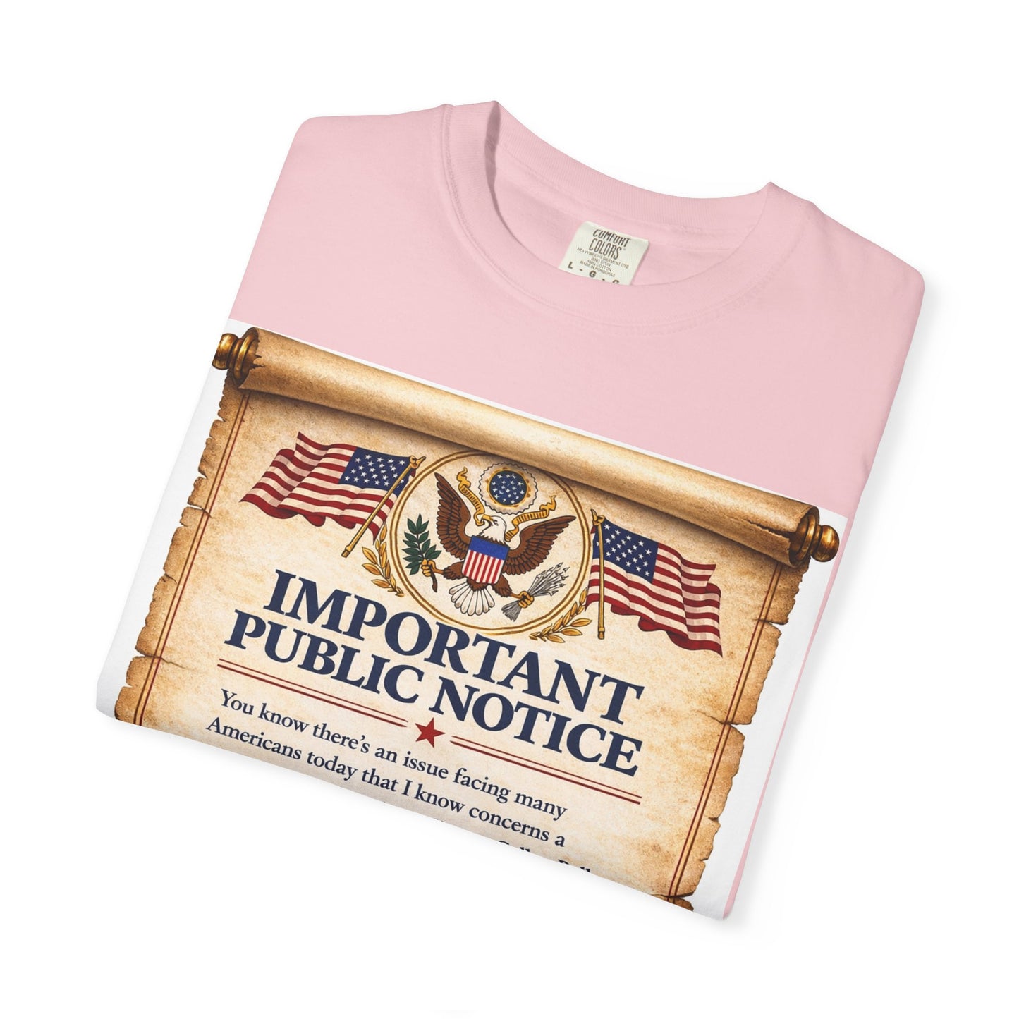‘Important Public Notice’ Tee