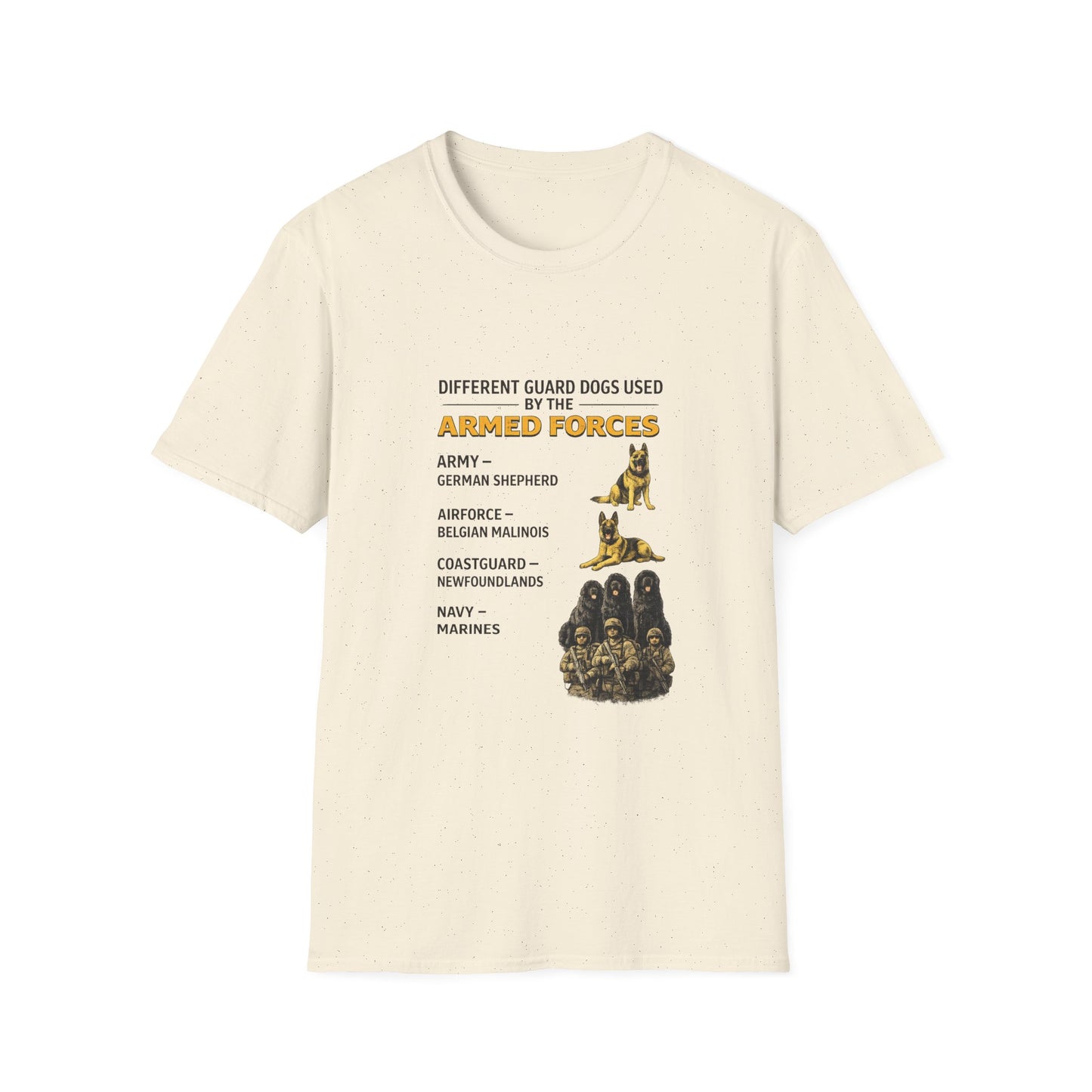 Military Working Dog Humor Tee