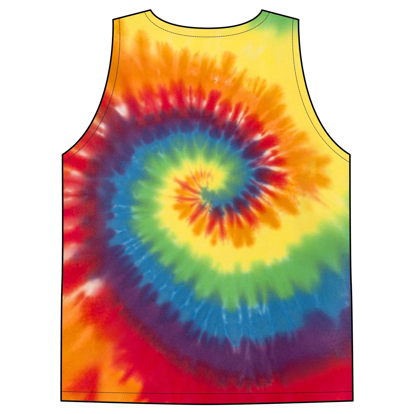 ‘Life Is Better With A Cavalier King Charles’ Tie-Dye Tank Top