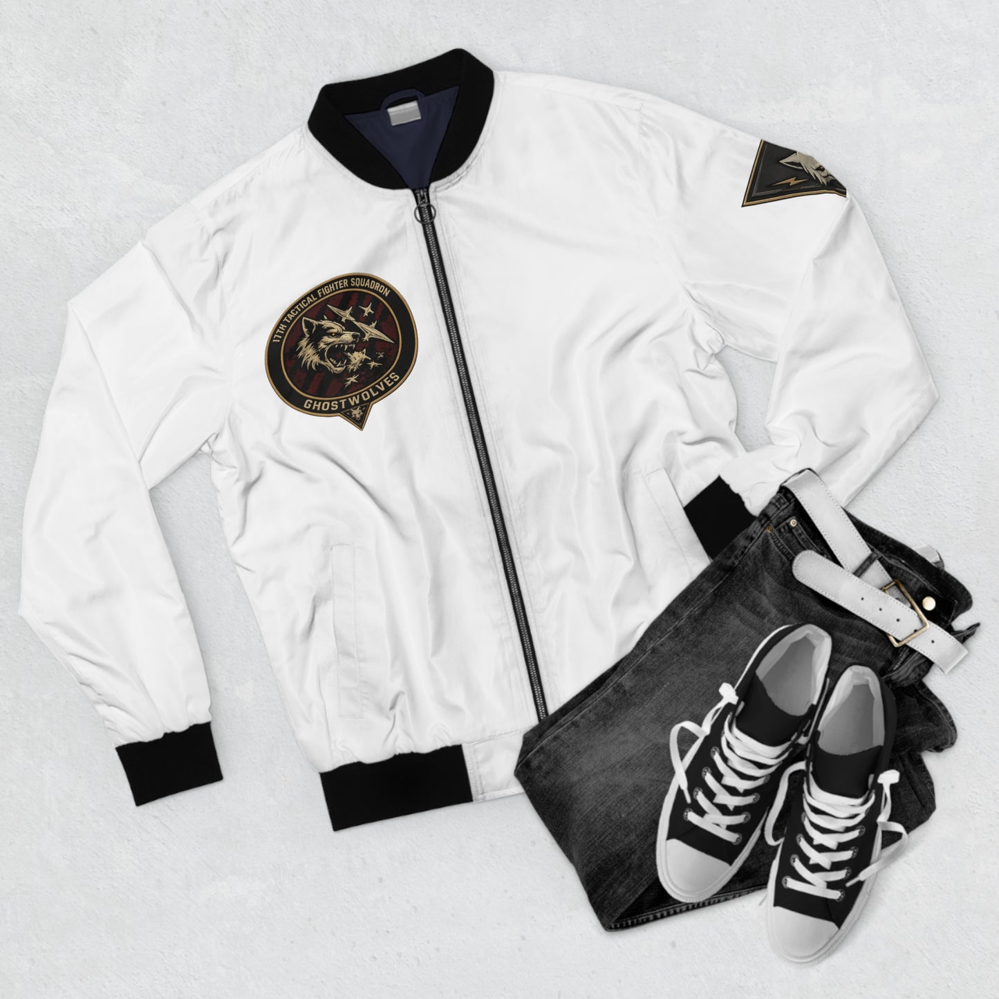 ‘Ghostwolves’ Bomber Jacket