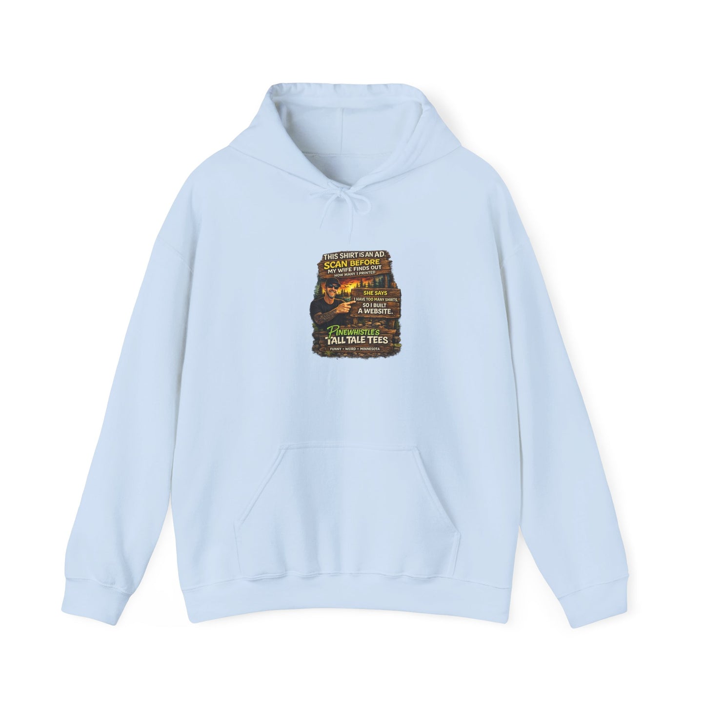 ‘Scan Before My Wife Finds Out' Hoodie
