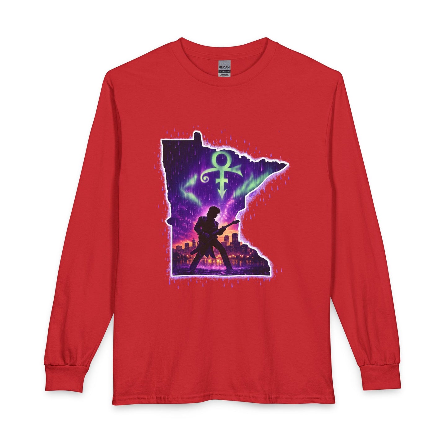 Minnesota Rocking Skyline Long Sleeve Tee