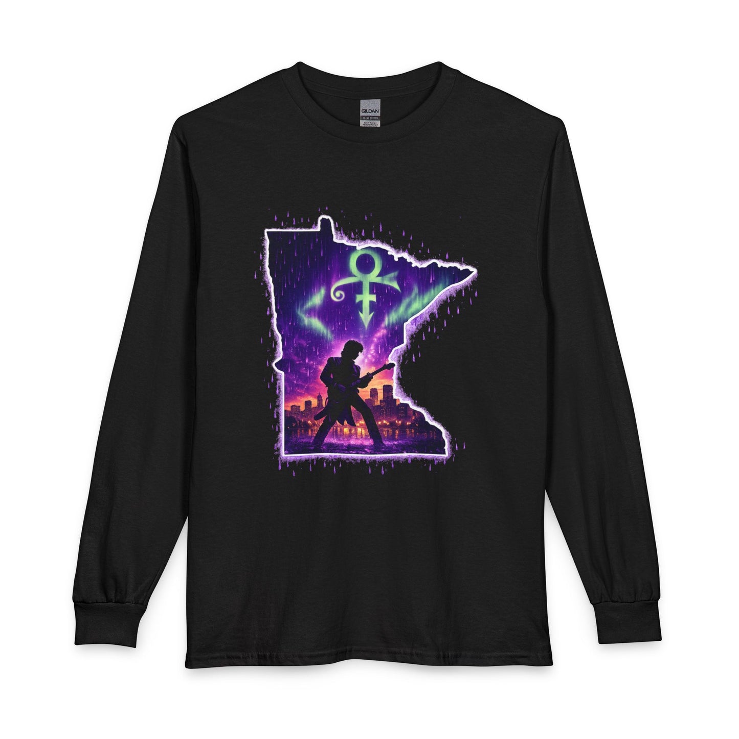 Minnesota Rocking Skyline Long Sleeve Tee