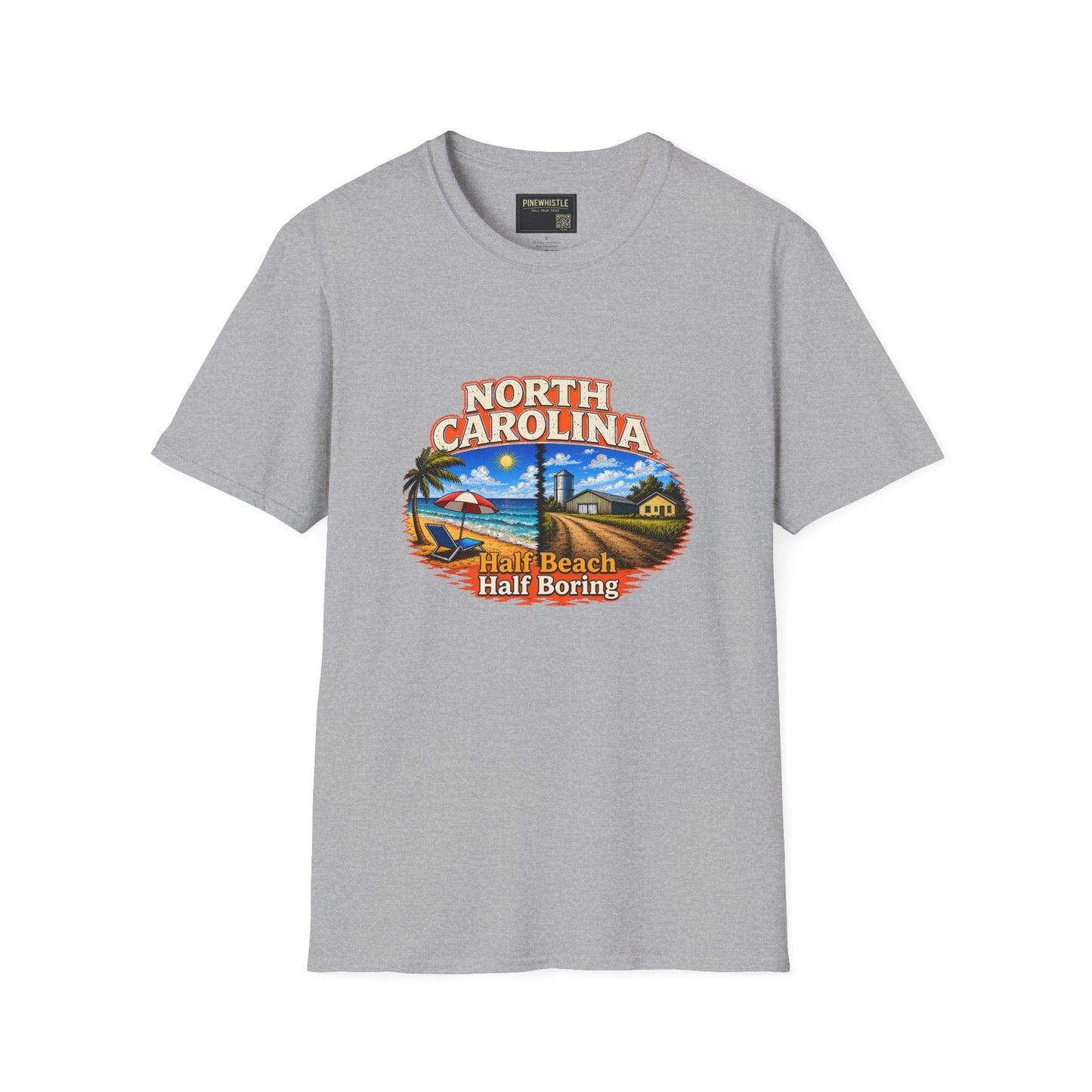 North Carolina ‘Half Beach Half Boring" Tee