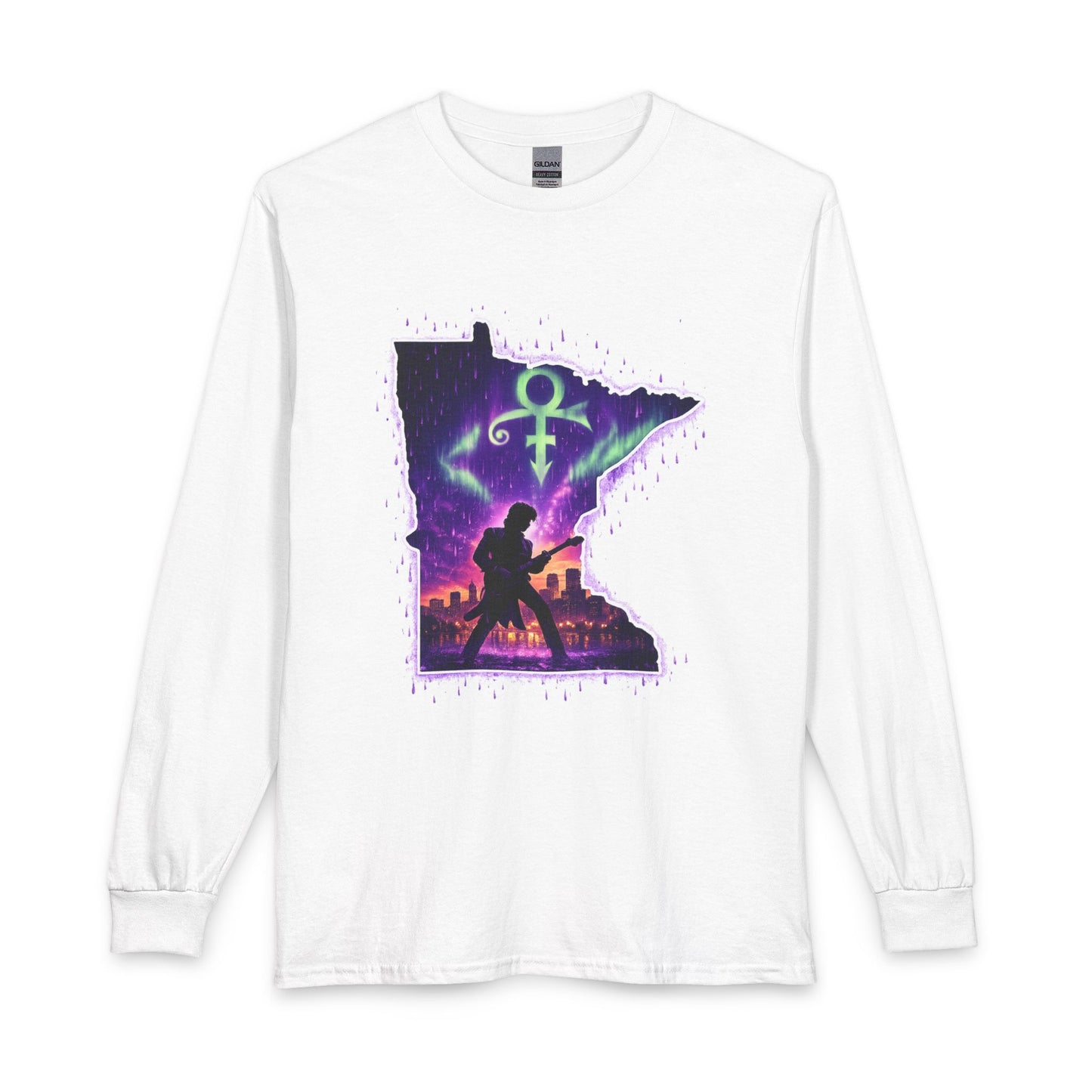 Minnesota Rocking Skyline Long Sleeve Tee