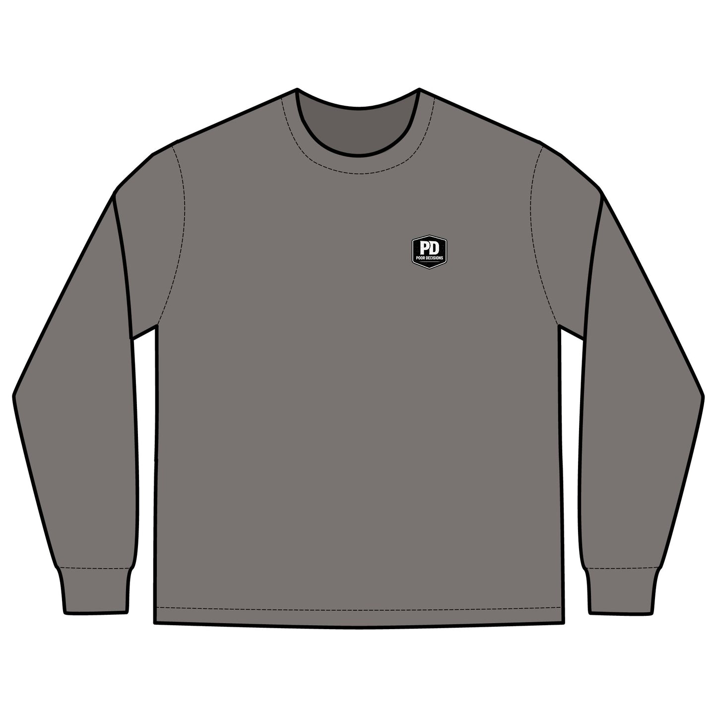 Poor Decisions Long Sleeve Limited Edition Tee