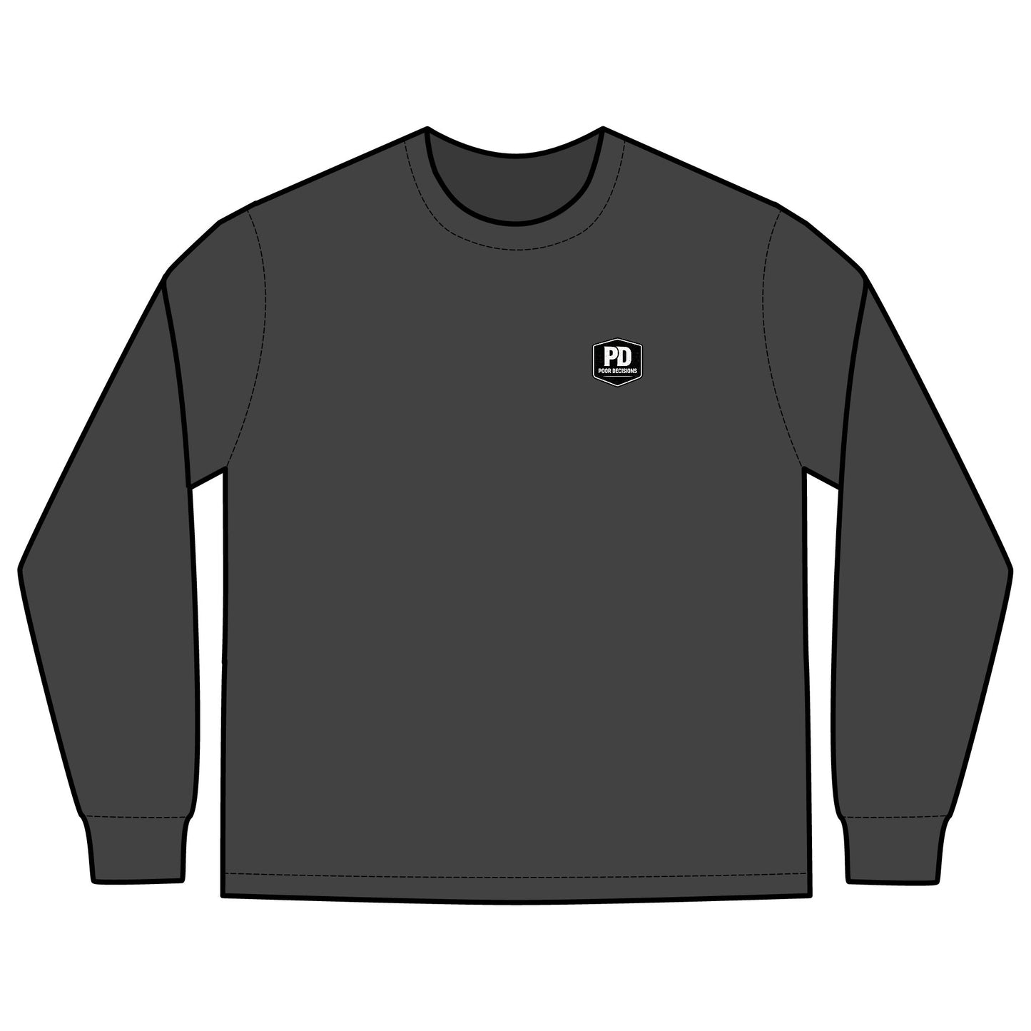 Poor Decisions Long Sleeve Limited Edition Tee