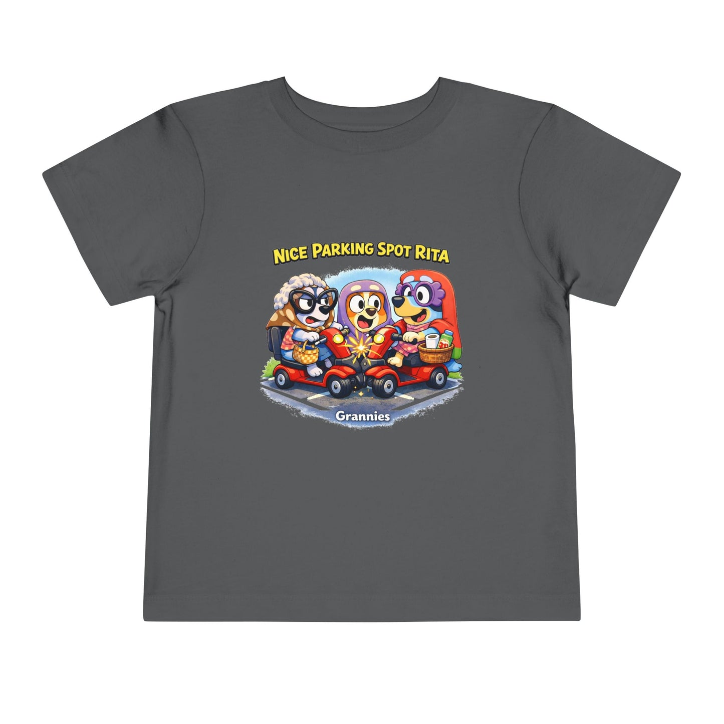 ‘Nice Parking Spot Rita' Toddler Tee