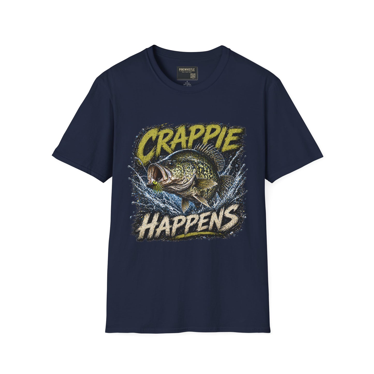‘Crappie Happens’ Fishing T-Shirt