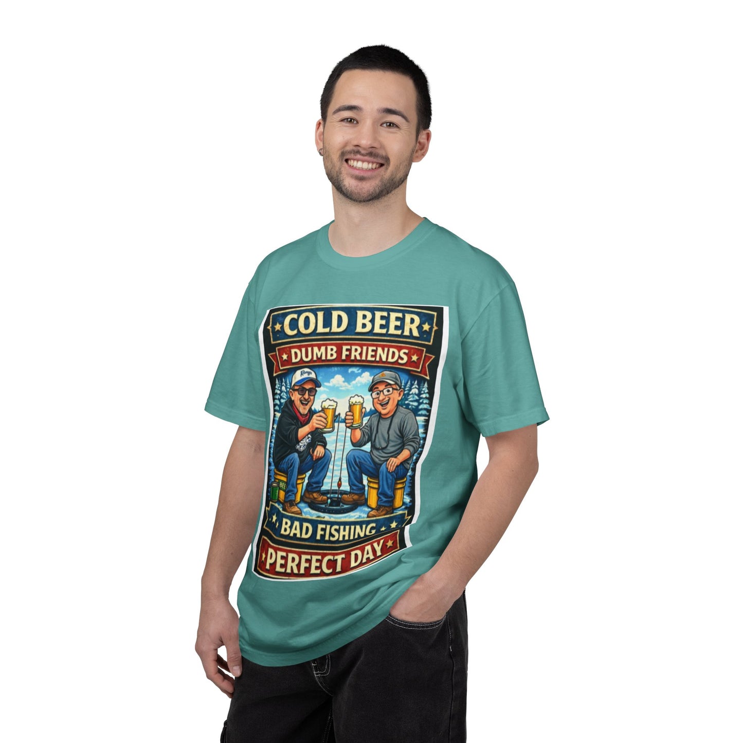 ‘Cold Beer, Dumb Friends’ Graphic Tee