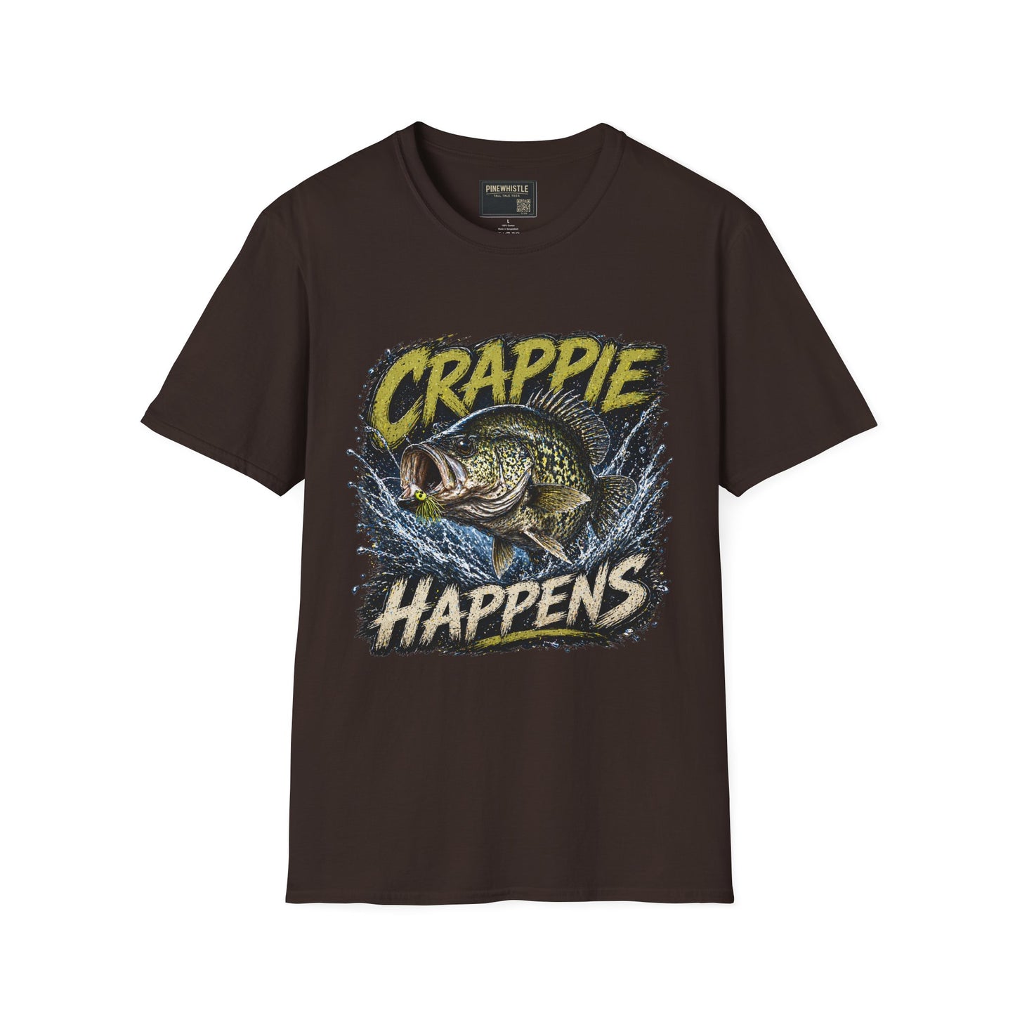 ‘Crappie Happens’ Fishing T-Shirt