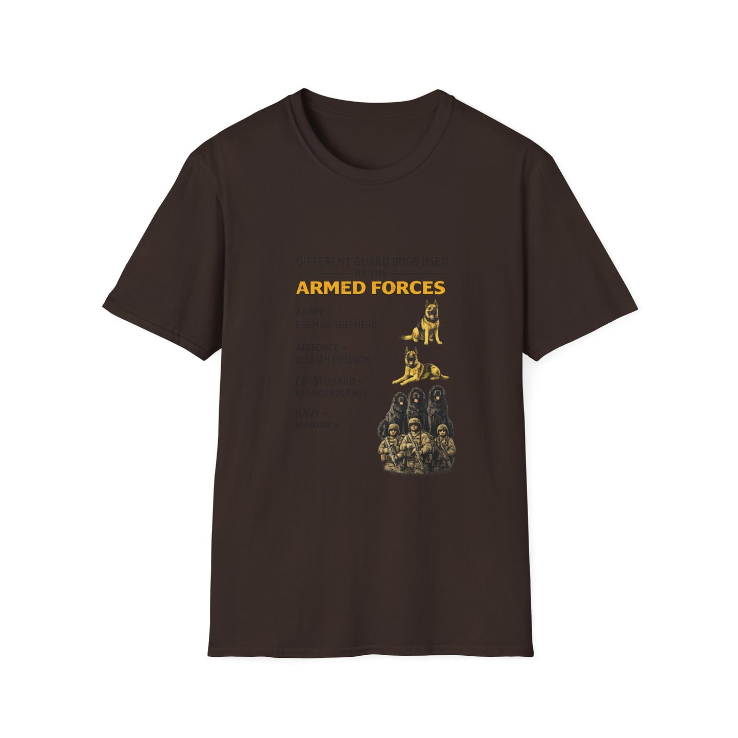 Military Working Dog Humor Tee