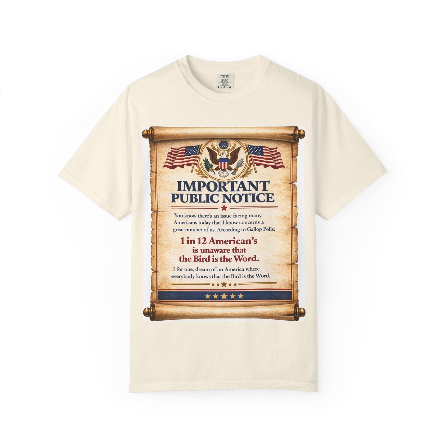 ‘Important Public Notice’ Tee