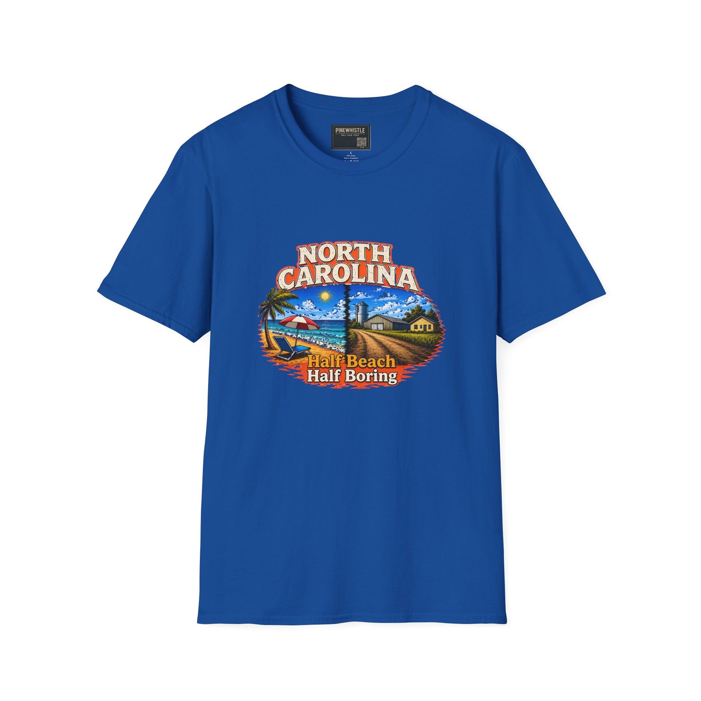 North Carolina ‘Half Beach Half Boring" Tee