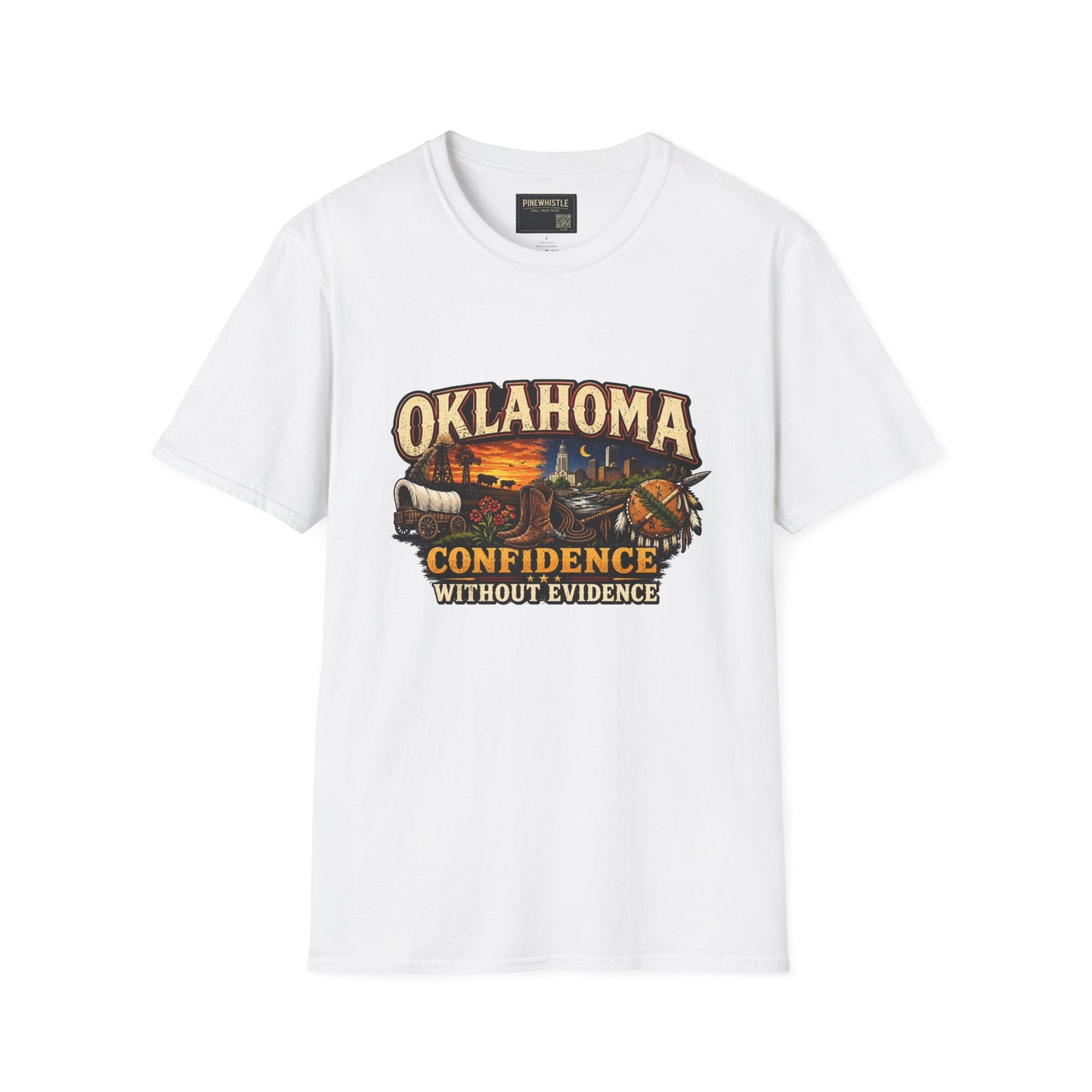 Oklahoma ‘Confidence Without Evidence" Tee