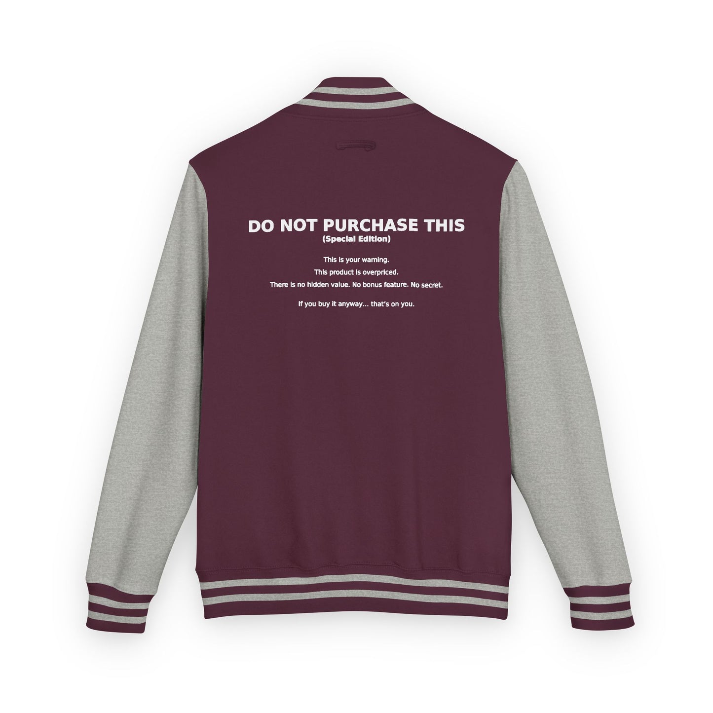 Unisex Heavyweight Letterman Jacket