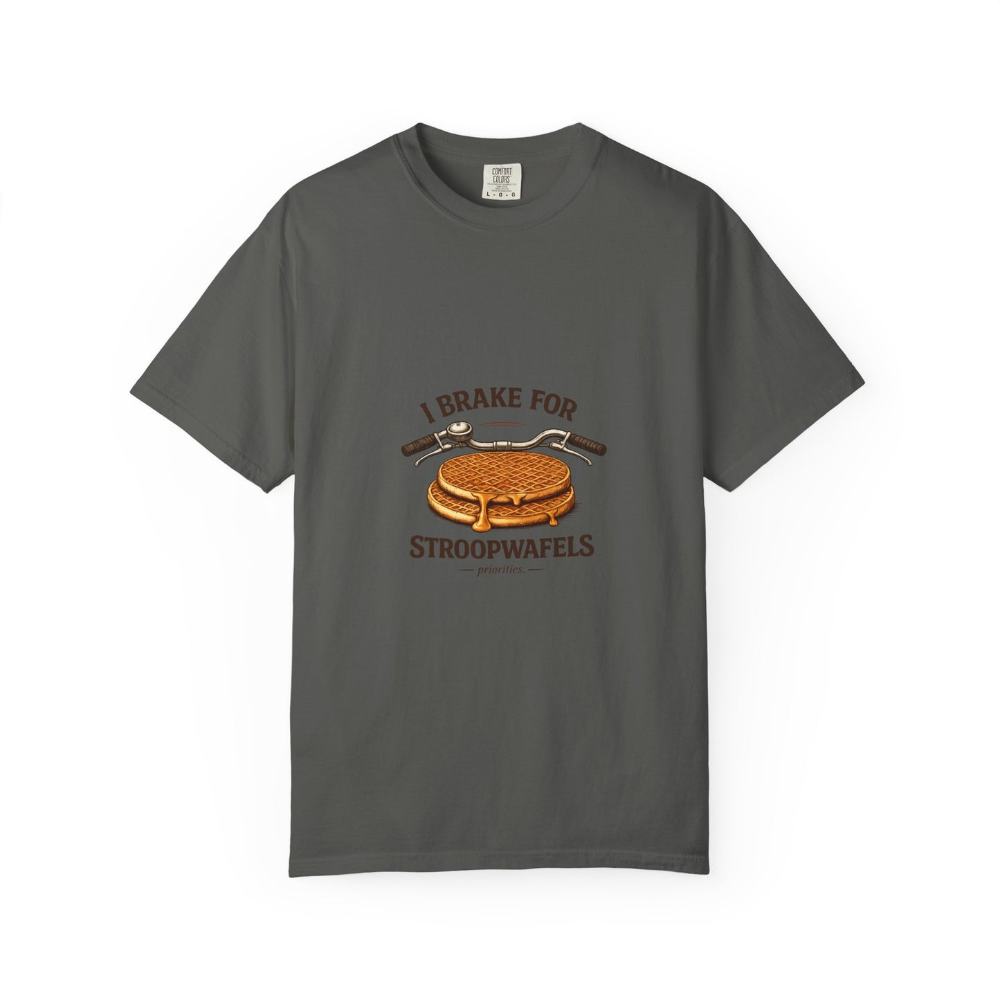 ‘I Brake for Stroopwafels’ Retro Tee