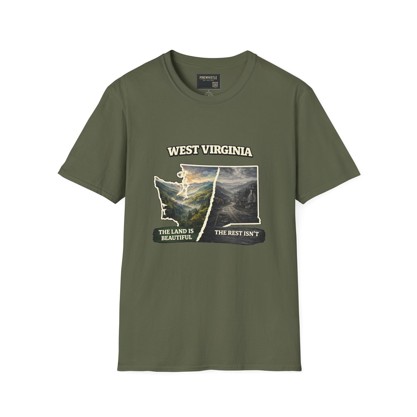 West Virginia ‘The Land Is Beautiful’ Tee