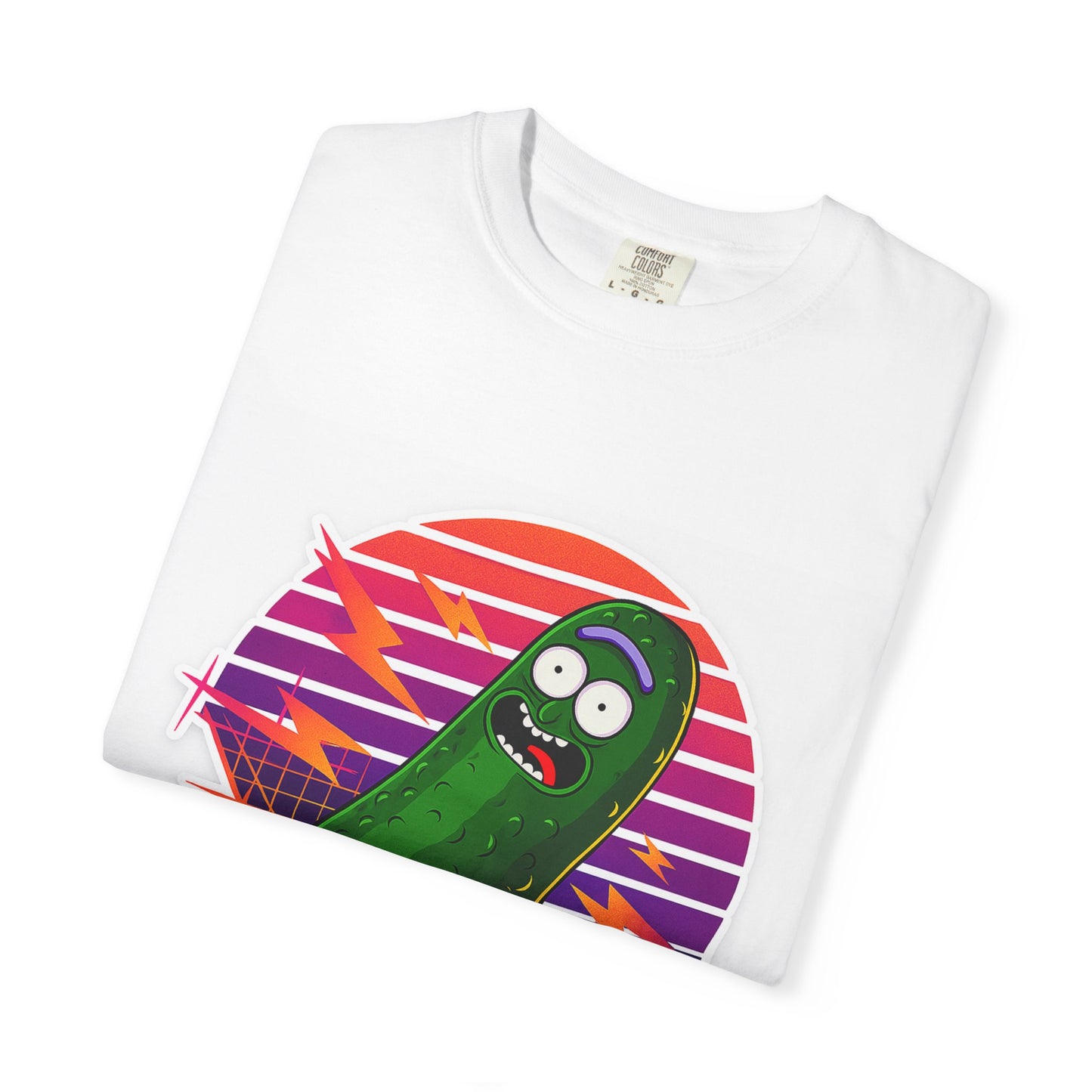 Pickle Rick Retro Graphic Tee