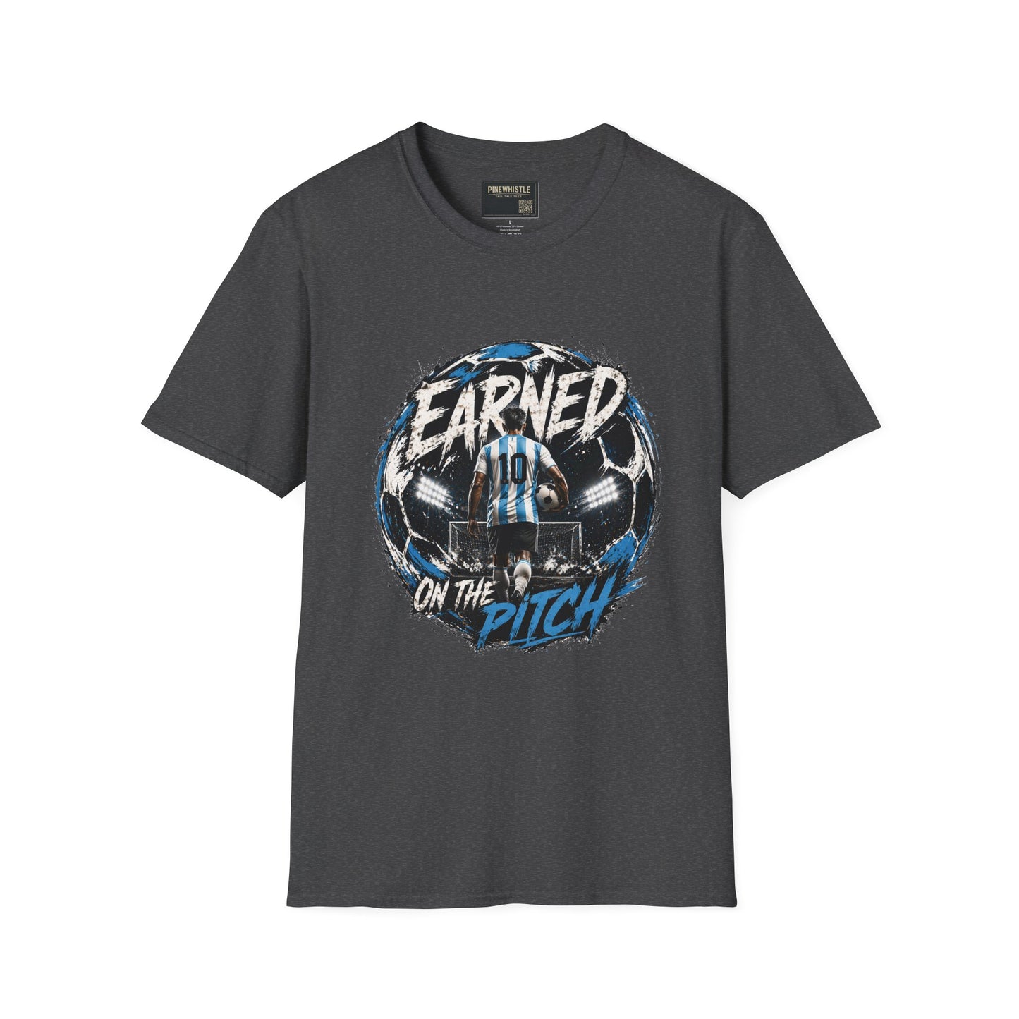 ‘Earned on the Pitch’ Soccer Tee