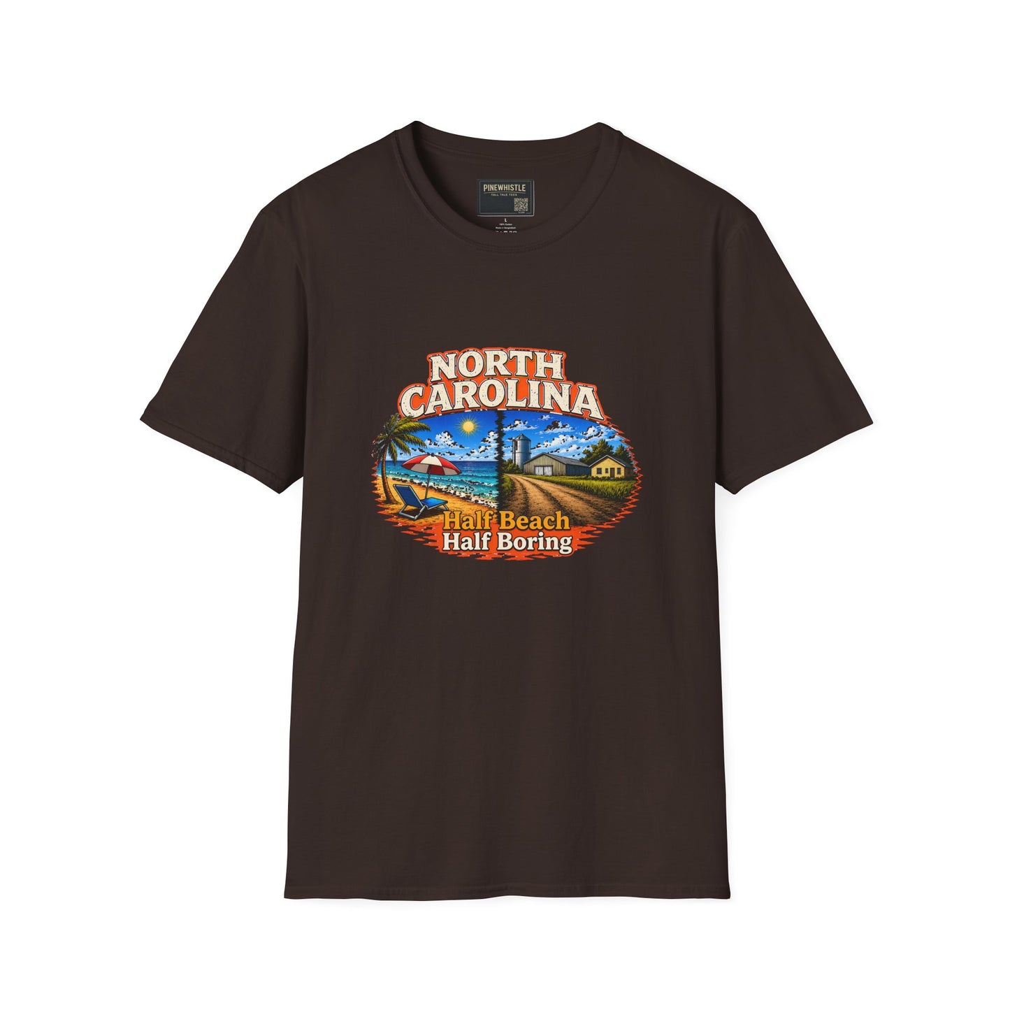 North Carolina ‘Half Beach Half Boring" Tee