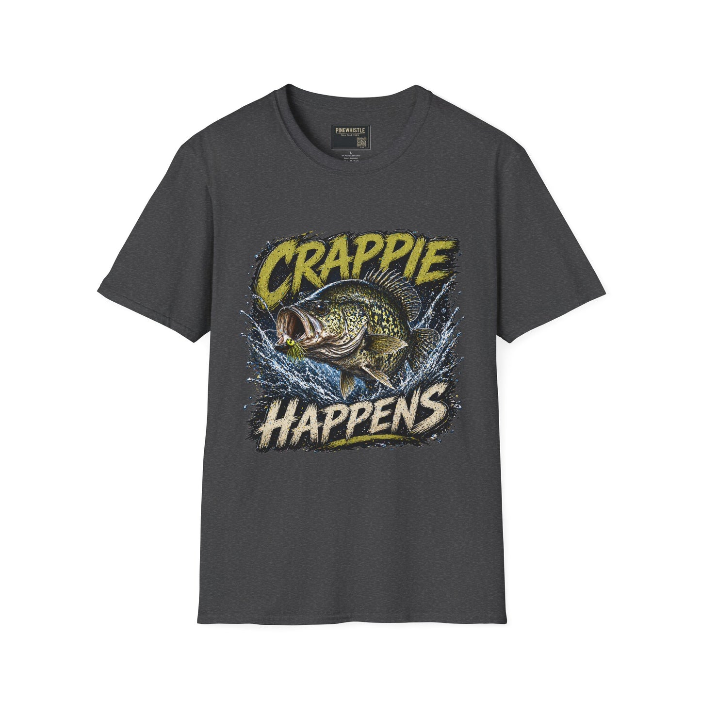 ‘Crappie Happens’ Fishing T-Shirt
