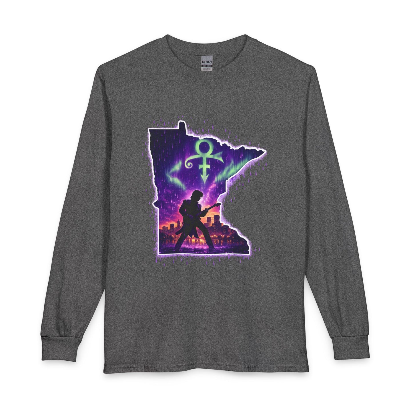 Minnesota Rocking Skyline Long Sleeve Tee