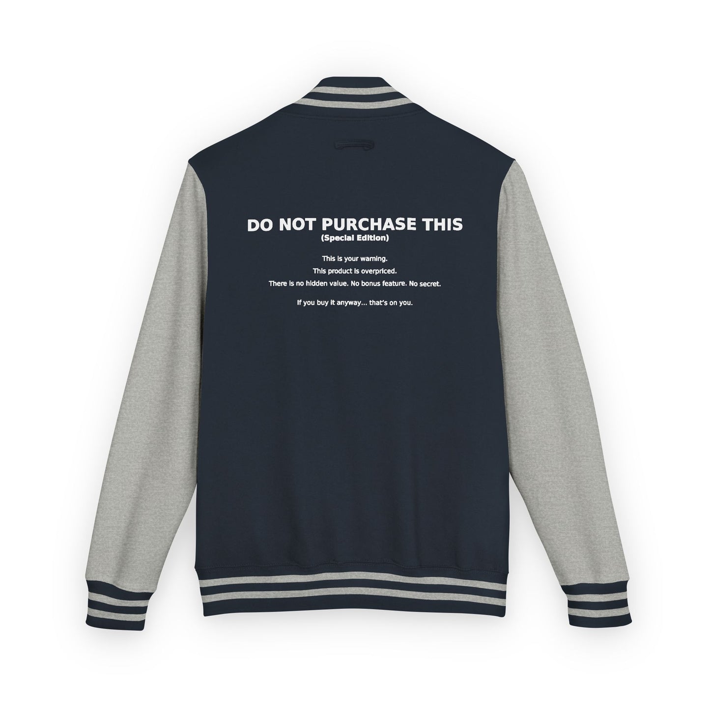 Unisex Heavyweight Letterman Jacket