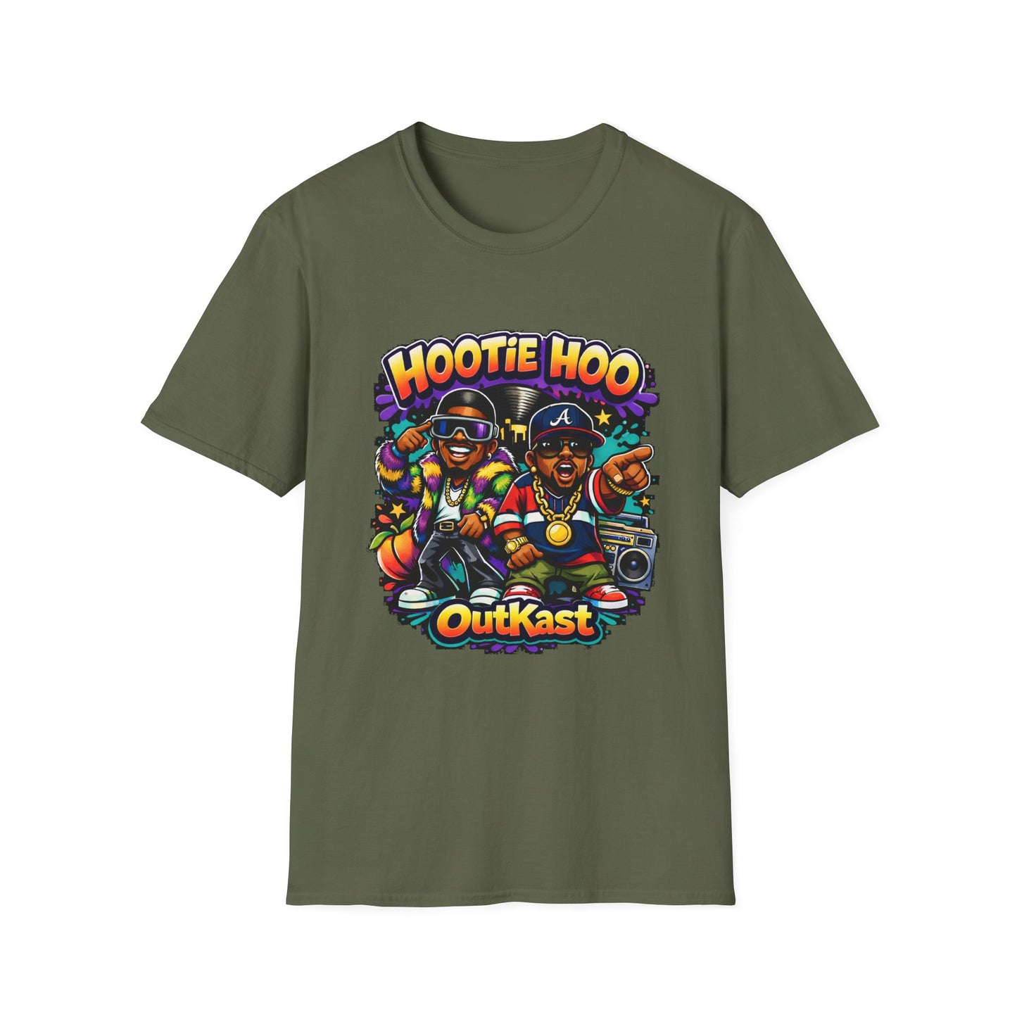 ‘Hootie Hoo’ Retro Hip-Hop Tee