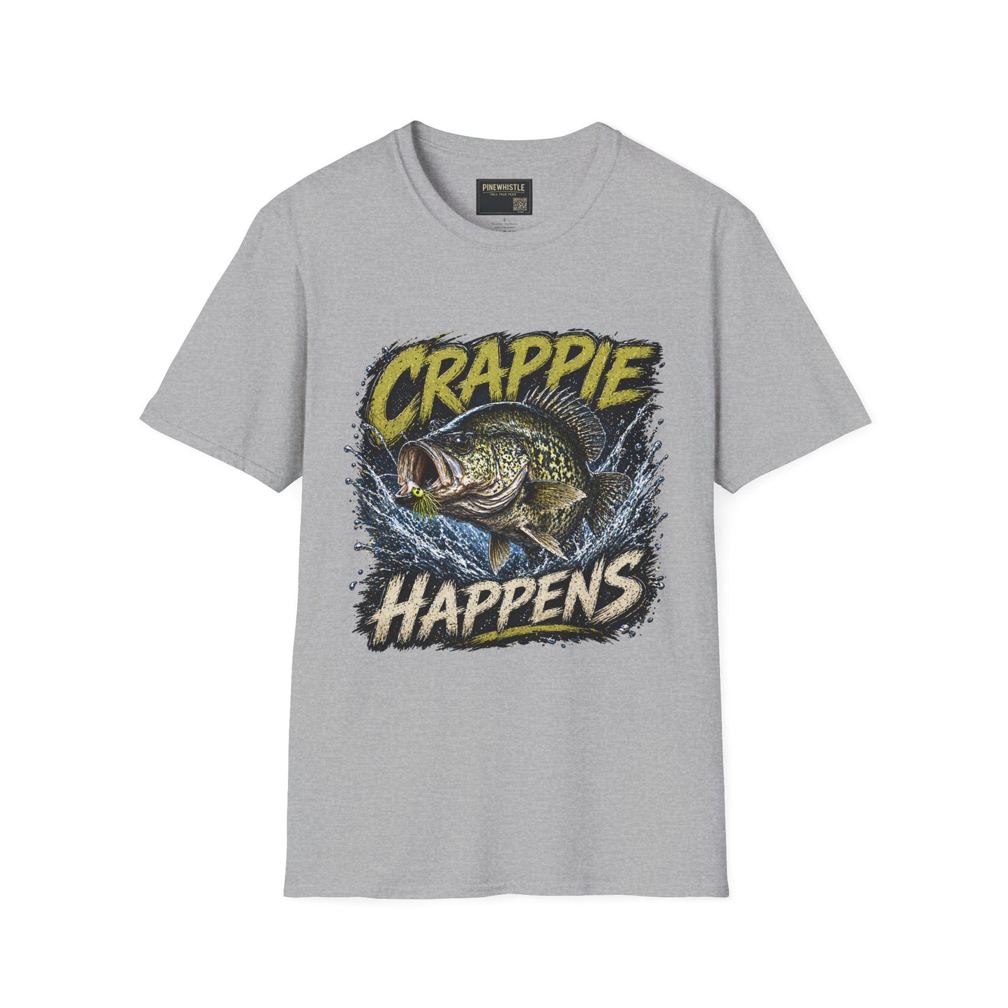 ‘Crappie Happens’ Fishing T-Shirt