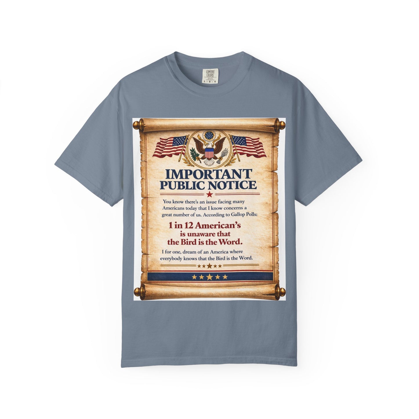 ‘Important Public Notice’ Tee