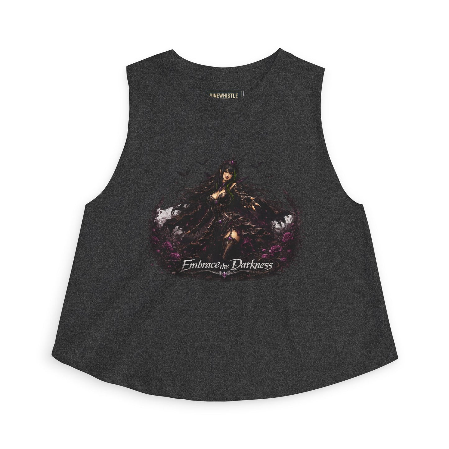 ‘Embrace the Darkness’ Crop Top Tank