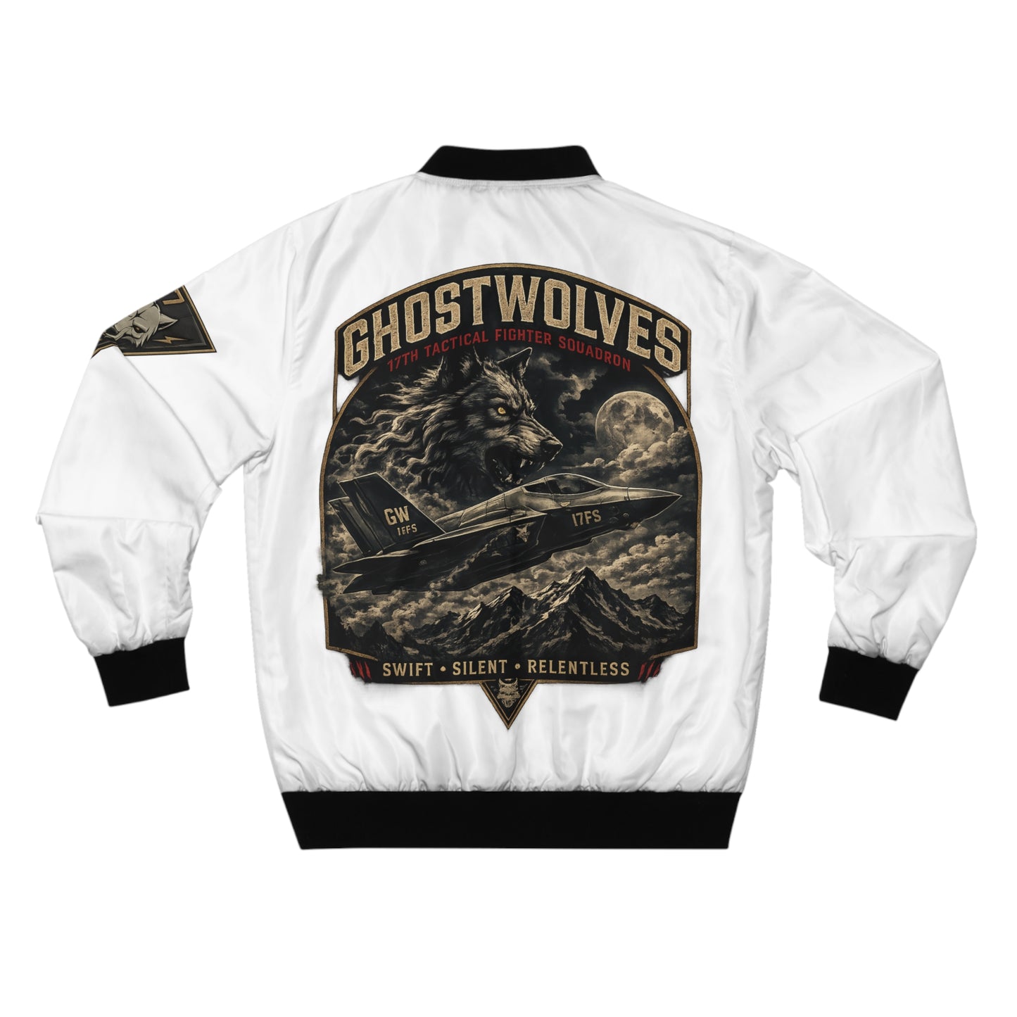 ‘Ghostwolves’ Bomber Jacket
