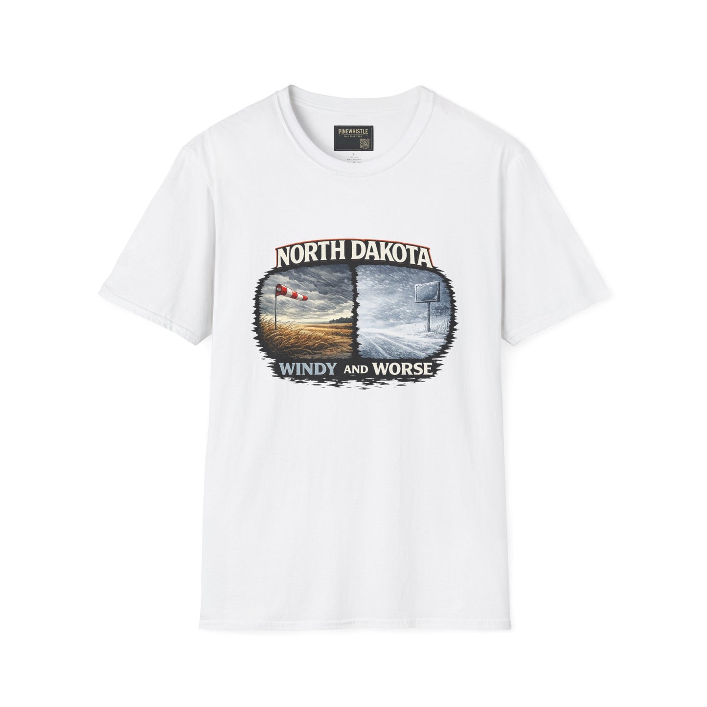 North Dakota 'Windy and Worse' Tee
