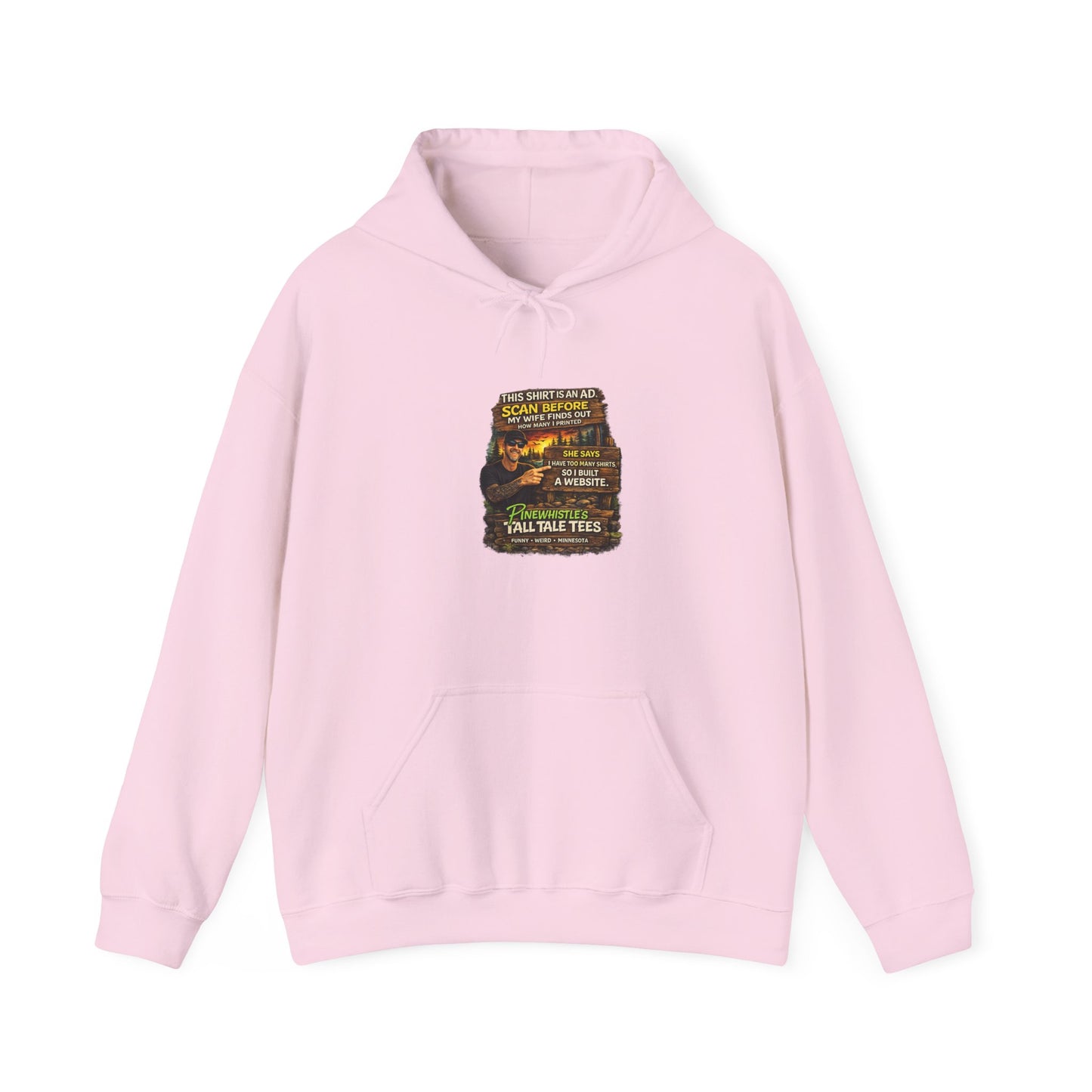 ‘Scan Before My Wife Finds Out' Hoodie