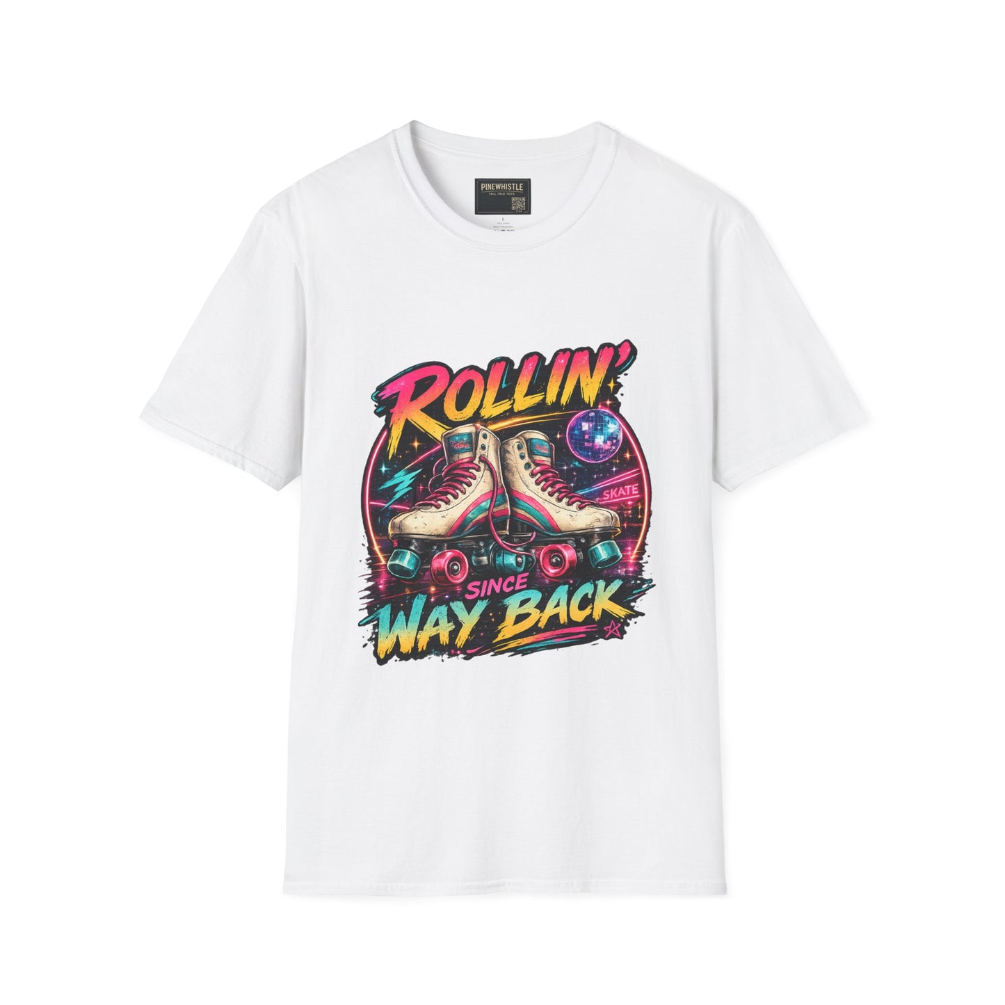 ‘Rollin Since Way Back’ Roller Skate Tee